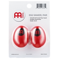 OEUF SHAKER MEINL PLASTIQUE ROUGE