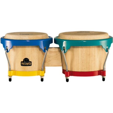 P.BONGOS NINO 6,5/7,5"NAT CERCLES ARLEQU