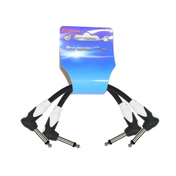 PACK 2 CABLES PATCH KIRLIN 0.30M NOIR