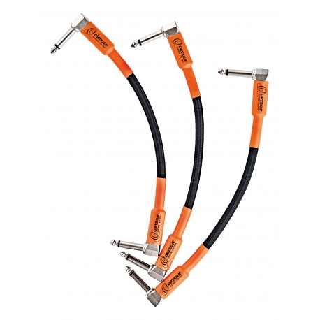 PACK 3 CABLES PATCH ORTEGA 18 CM