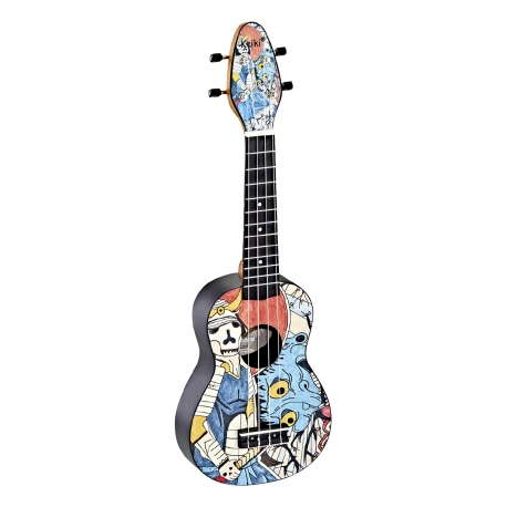 PACK UKULELE SOPRANO KEIKI SAMURAI