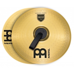 PAIRE CYMBALES MEINL 14" CUIVRE MARCHING
