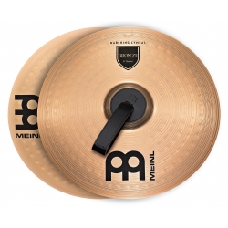 PAIRE CYMBALES MEINL 18" BRONZE MARCHING