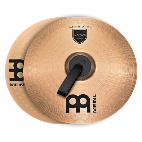 PAIRE CYMBALES MEINL 18" BRONZE MARCHING