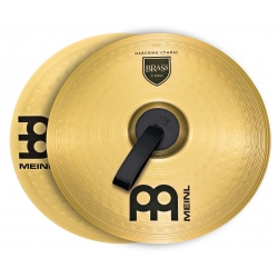 PAIRE CYMBALES MEINL 18" CUIVRE MARCHING