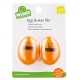 PAIRE OEUF-SHAKER NINO ORANGE