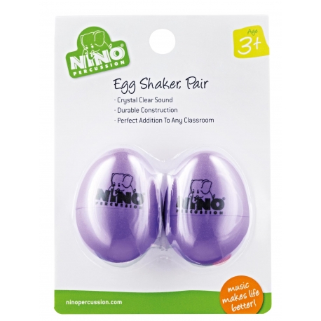 PAIRE OEUF-SHAKER NINO VIOLET