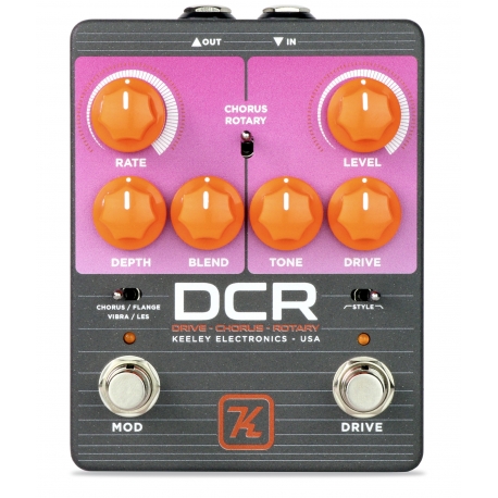 PEDALE KEELEY DCR DRIVE CHORUS ROTARY