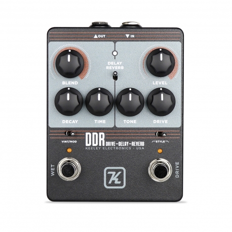 PEDALE KEELEY DDR DRIVE DELAY REVERB