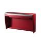 PIANO MEUBLE DEXIBELL VIVO H7 ROUGE BRIL