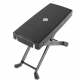 REPOSE PIED KM REGLABLE ALU NOIR