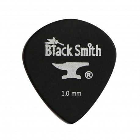 SACHET 10 MEDIATORS CARBONE BLACK SMITH