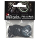 SACHET 10 MEDIATORS CARBONE BLACK SMITH