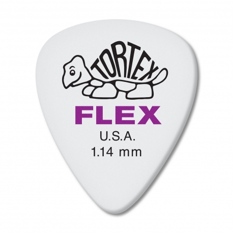 SACHET 12 MEDIATORS DUNLOP TORTEX F 114