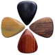 SACHET 4 MEDIATORS TIMBER TONES ELECTRIC