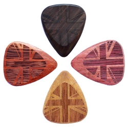 SACHET 4 MEDIATORS TIMBER TONES FLAG