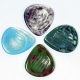 SACHET 4 MEDIATORS TIMBER TONES RESIN GR