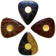 SACHET 4 MEDIATORS TIMBER TONES SUN