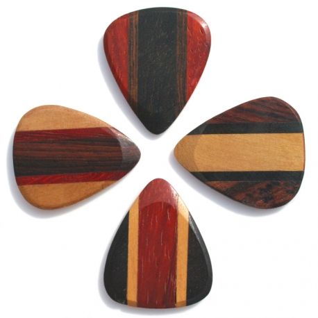 SACHET 4 MEDIATORS TIMBER TONES ZONE