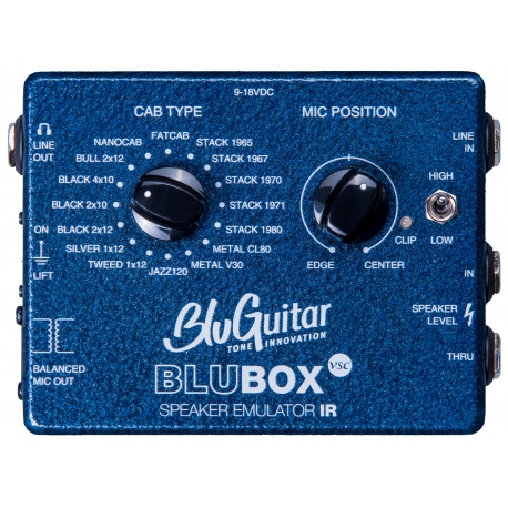 SIMULATEUR D'ENCEINTE BLUGUITAR BLUBOX