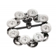 TAMBOURIN CHARLESTON MEINL 5" ACIER 2 R