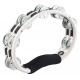 TAMBOURIN MEINL ABS DEMI-LUNE BLANC