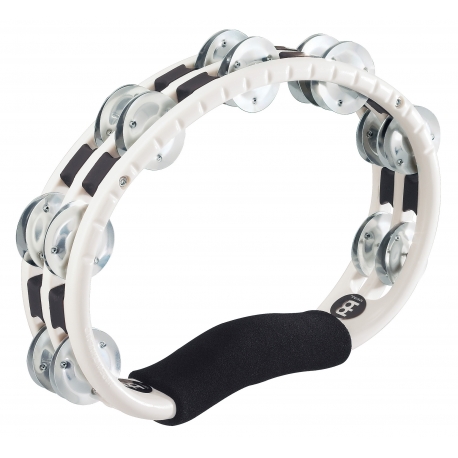 TAMBOURIN MEINL ABS DEMI-LUNE BLANC