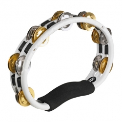 TAMBOURIN MEINL ABS DEMI-LUNE BLANC