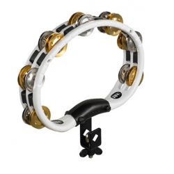 TAMBOURIN MEINL ABS DEMI-LUNE BLANC