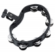 TAMBOURIN MEINL ABS DEMI-LUNE NOIR
