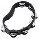 TAMBOURIN MEINL ABS DEMI-LUNE NOIR