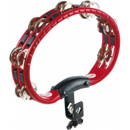 TAMBOURIN MEINL ABS DEMI-LUNE ROUGE