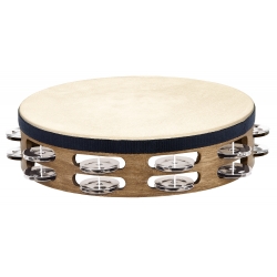 TAMBOURIN MEINL BOIS AVEC PEAU BRUN NOYE