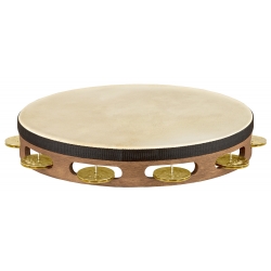 TAMBOURIN MEINL BOIS AVEC PEAU VINTAGE