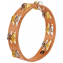 TAMBOURIN MEINL BOIS NATUREL 2R CYMB N/L