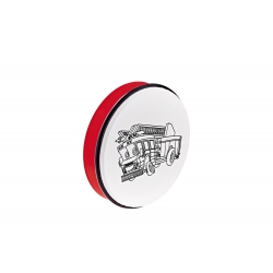 TAMBOURIN NINO ABS 10" POMPIER