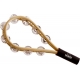 TAMBOURIN NINO RAQUETTE ROTIN