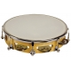 TAMBOURIN PEAU REGL. 20 CM CYMBALETTES