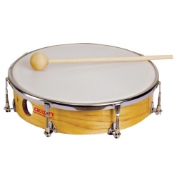 TAMBOURIN PEAU REGLABLE 20CM