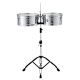 TIMBALES MEINL HEADLINER 13/14" CHROME