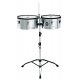 TIMBALES MEINL MARATHON 14/15" AC.CHROM.