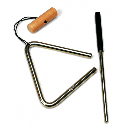 TRIANGLE NINO 10CM AVEC BATTE