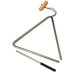 TRIANGLE NINO 20CM AVEC BATTE