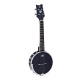 UKULELE BANJO ORTEGA, 4 CORDES, NOIR