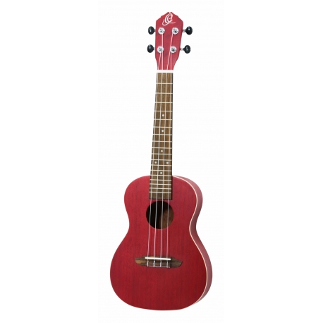 UKULELE CONCERT ORTEGA, OKOUME, ROUGE