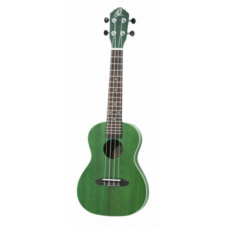 UKULELE CONCERT ORTEGA, OKOUME, VERT