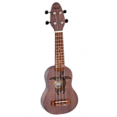 UKULELE SOPRANINO KEIKI CHARBON