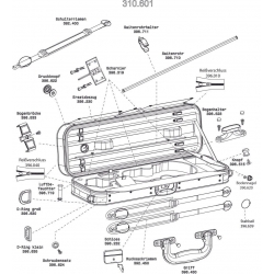 GEWA Etui Violon Liuteria Venezia