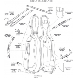 GEWA MADE IN GERMANY Etui Violoncelle Idea Futura