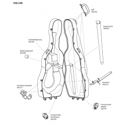 GEWA MADE IN GERMANY Etui Contrebasse Idea Mammut